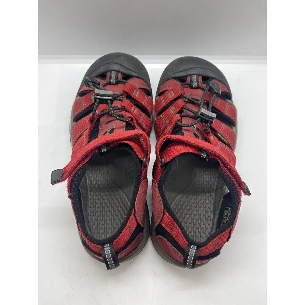 Keen Newport H2 Red Ribbon Hiking Sports Sandals Big Kids Sz 4 US 36 EUR 1012318